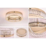 Apollo lampa sufitowa LED 12W złota ST-8876W-50