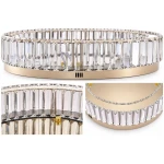 Apollo lampa sufitowa LED 12W złota ST-8876W-50