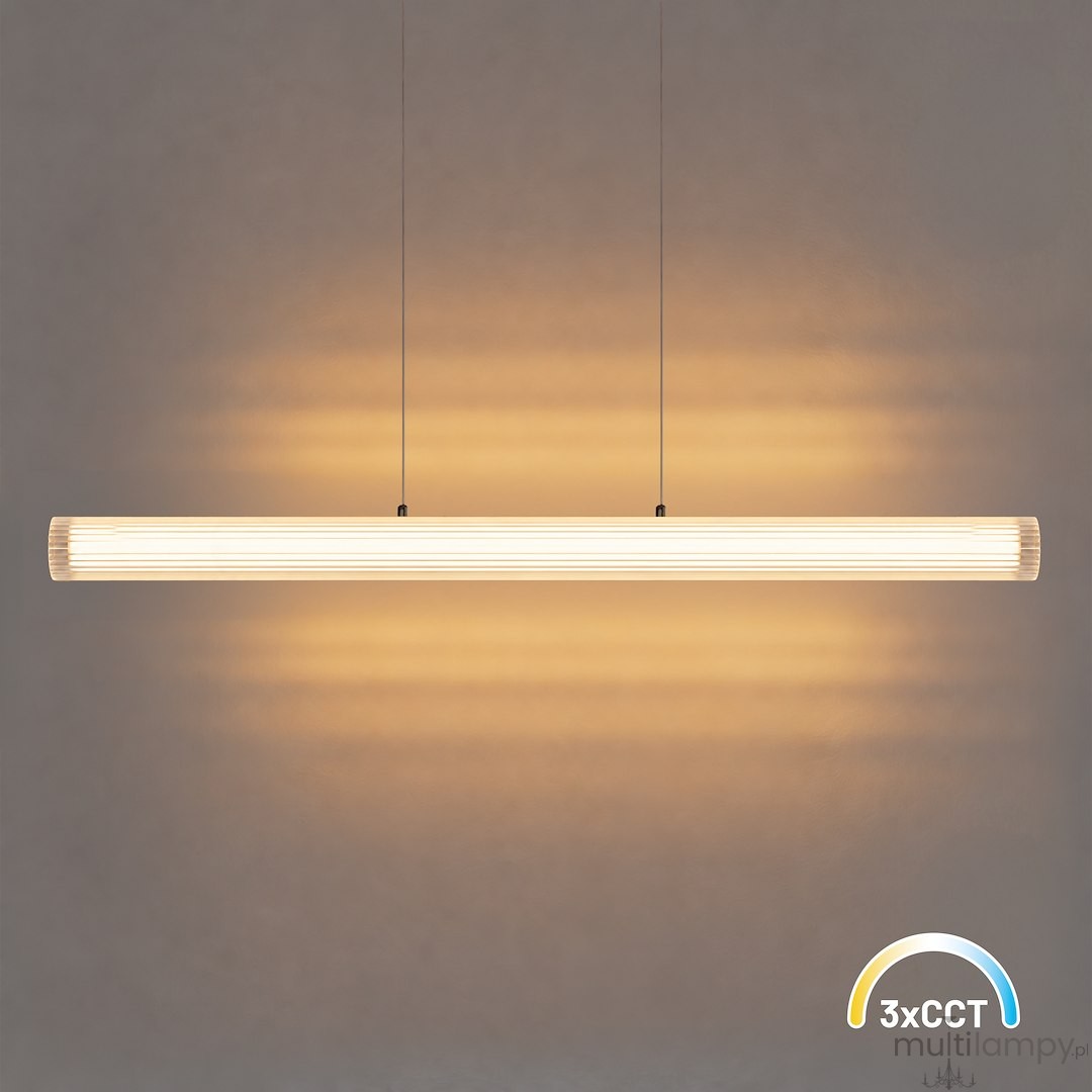 Trivia lampa wisząca LED 16W CCT IP44 czarna ML2731