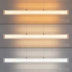 Trivia lampa wisząca LED 16W CCT IP44 czarna ML2731