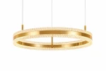 Arkadia D60 lampa wisząca LED 30W 3000K złota ST-6376-60 mirror gold