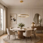 Arkadia D60 lampa wisząca LED 30W 3000K złota ST-6376-60 mirror gold
