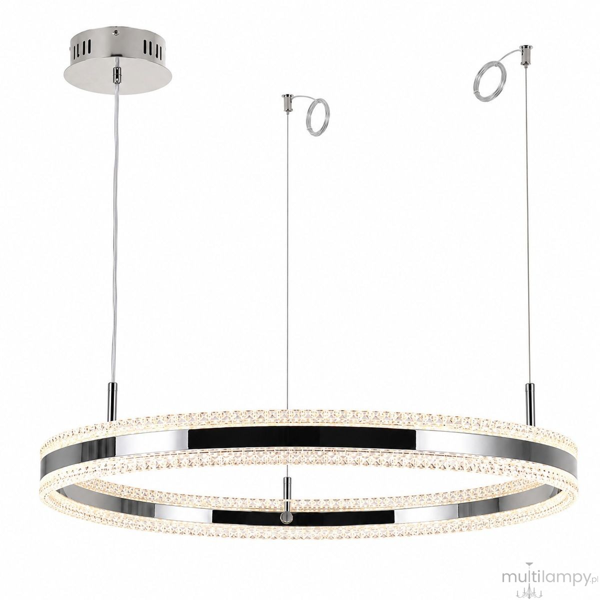 Arkadia D80 lampa wisząca LED 40W 3000K tytanowa ST-6376-80 tytan