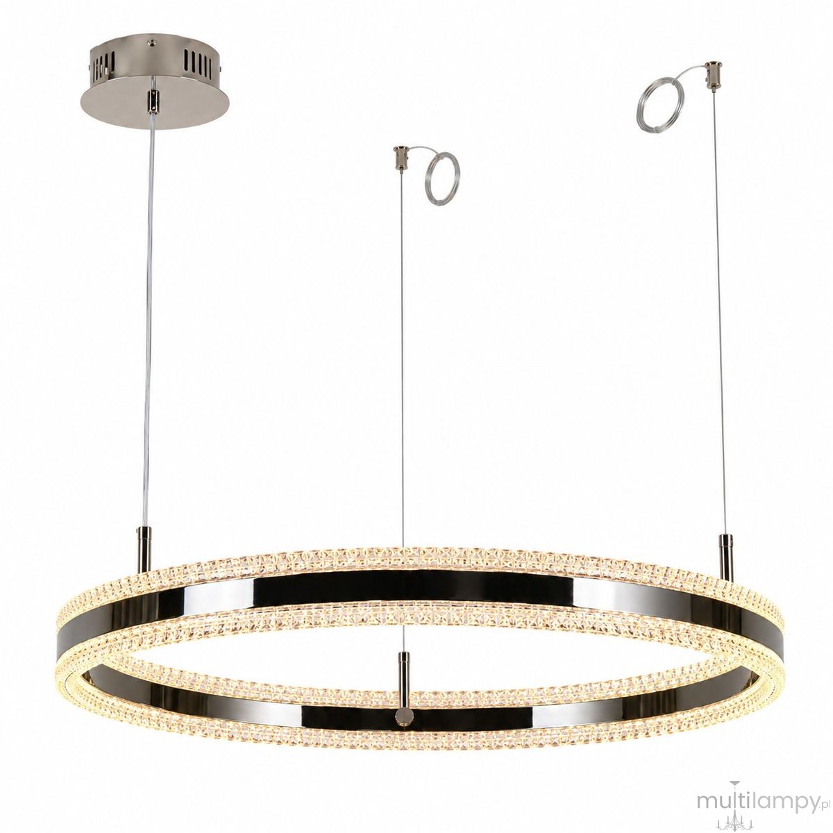Arkadia D80 lampa wisząca LED 40W 3000K tytanowa ST-6376-80 tytan