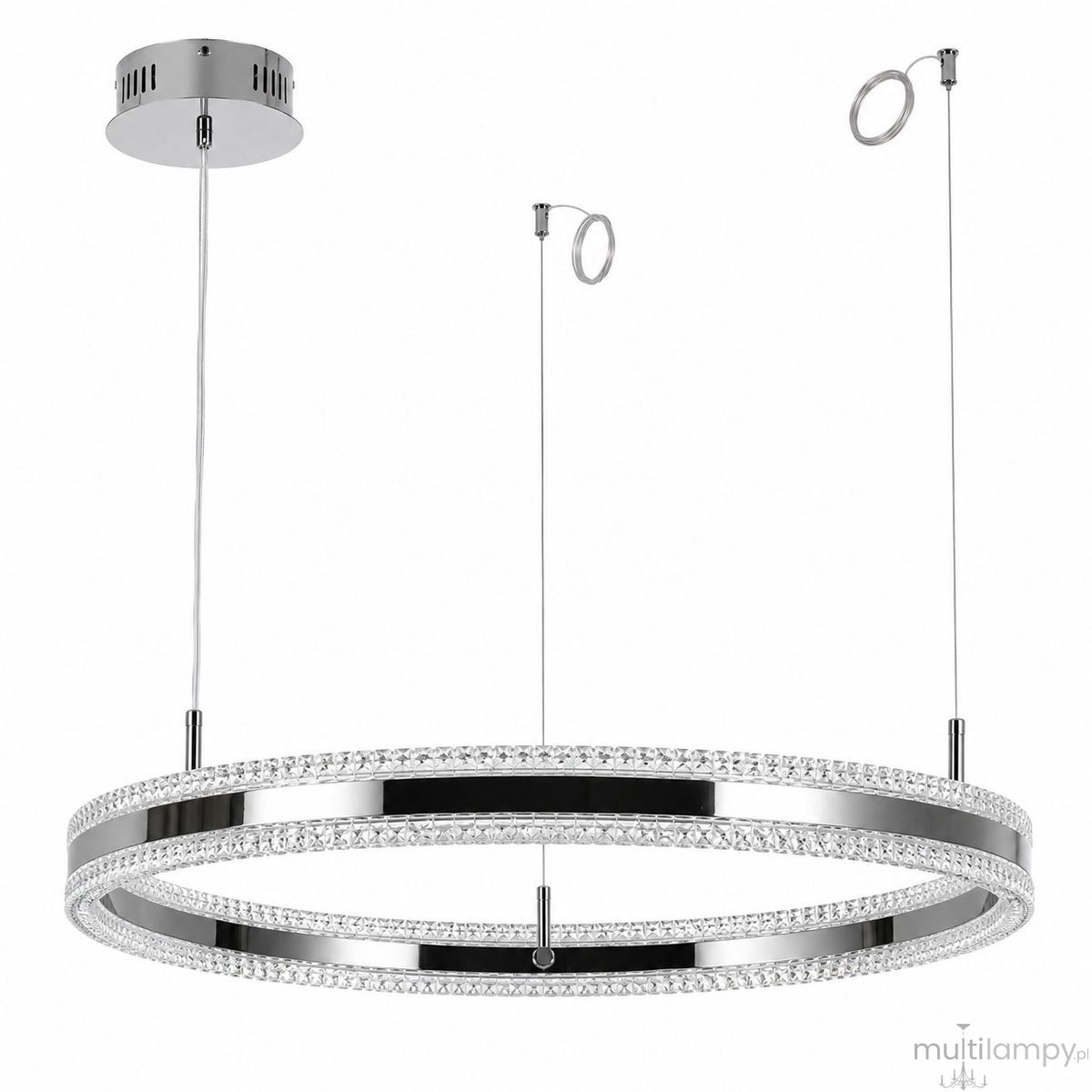 Arkadia D80 lampa wisząca LED 40W 3000K tytanowa ST-6376-80 tytan
