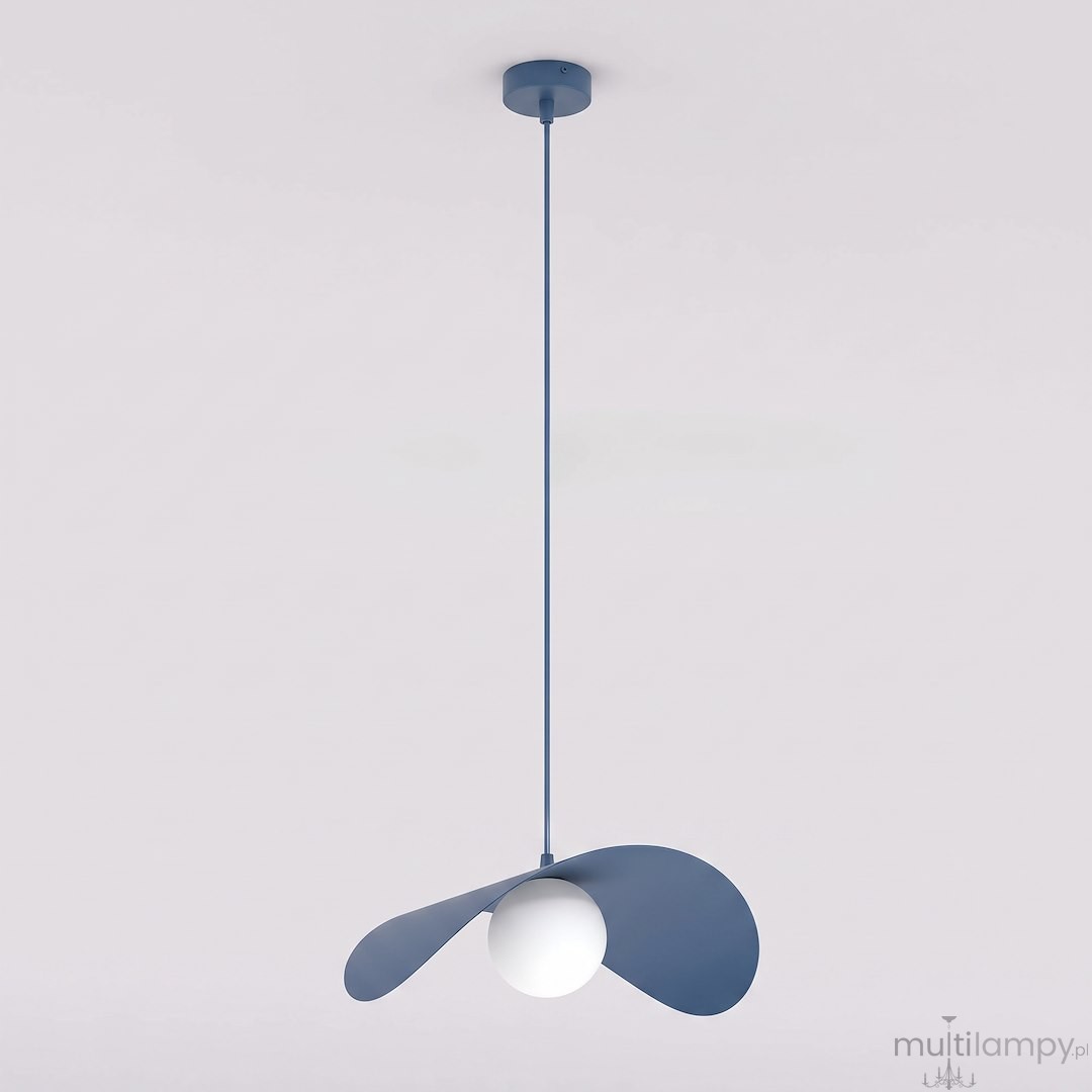 Ritual L lampa wisząca 1xG9 niebieska 1896/1L