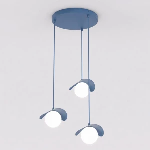Ritual lampa wisząca 3xG9 niebieska 1896/3PREM