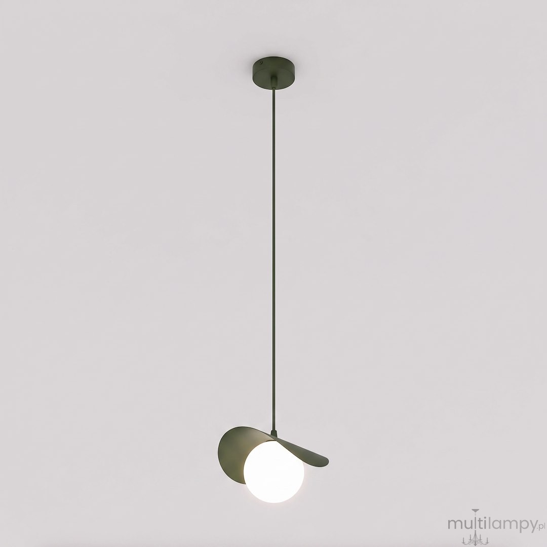 Ritual S lampa wisząca 1xG9 zielona oliwka 1897/1S