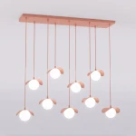 Ritual lampa wisząca 9xG9 koral 1898/9