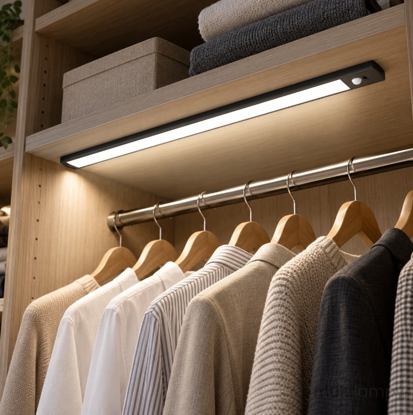 Kumo listwa podszafkowa LED 50cm USB z czujnikiem ruchu czarna