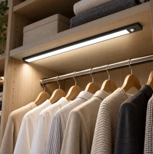Kumo listwa podszafkowa LED 50cm USB z czujnikiem ruchu czarna