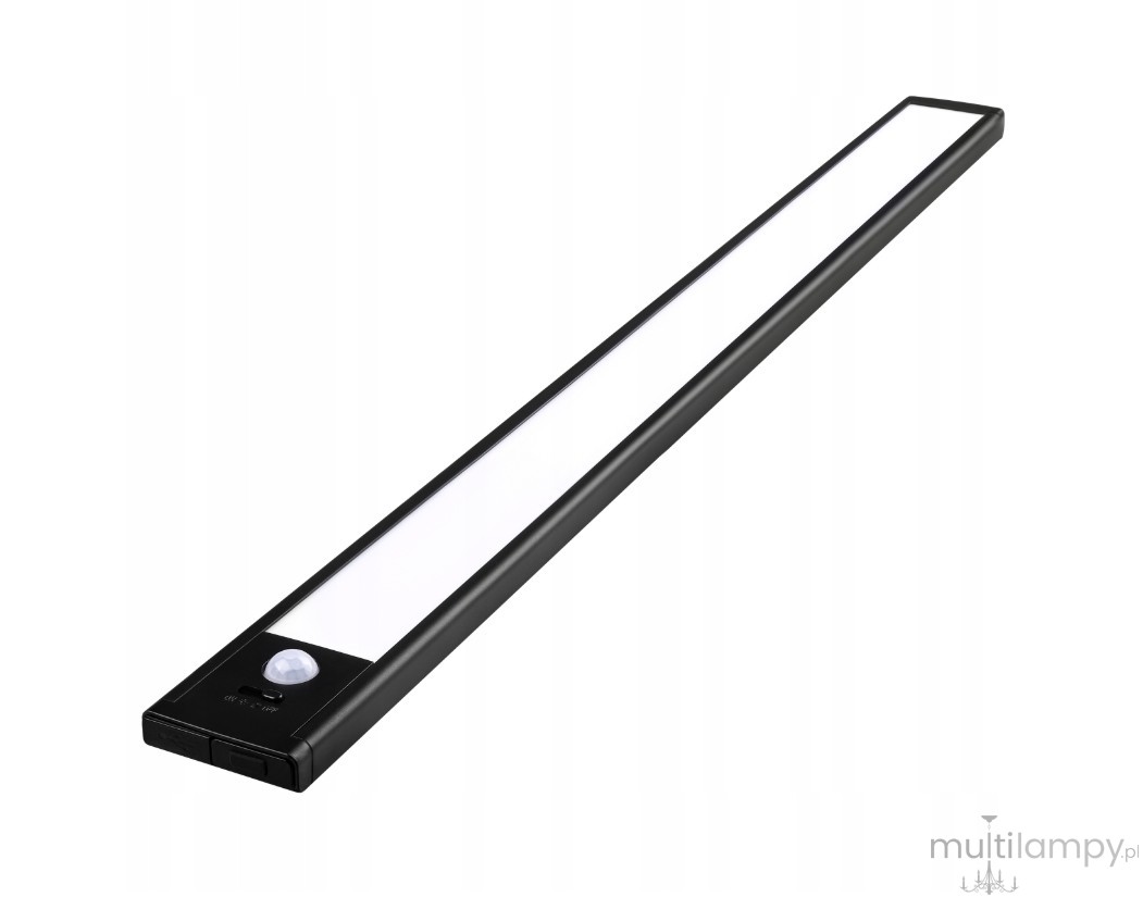 Kumo listwa podszafkowa LED 50cm USB z czujnikiem ruchu czarna