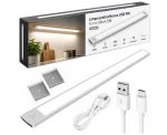 Kumo listwa podszafkowa LED 50cm USB z czujnikiem ruchu srebrna
