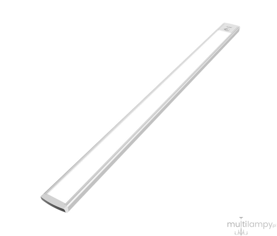 Kumo listwa podszafkowa LED 60cm USB z czujnikiem ruchu srebrna