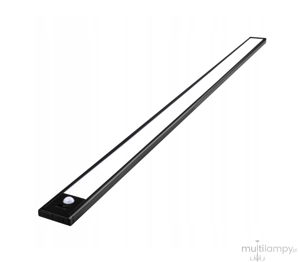 Kumo listwa podszafkowa LED 80cm USB z czujnikiem ruchu czarna