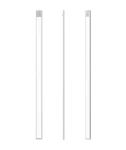 Kumo listwa podszafkowa LED 80cm USB z czujnikiem ruchu srebrna