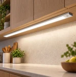 Kumo listwa podszafkowa LED 80cm USB z czujnikiem ruchu srebrna