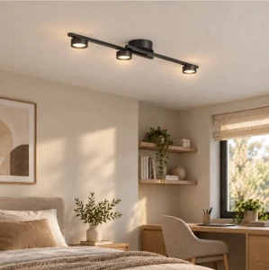 Asteria lampa sufitowa 3xGX53 czarna