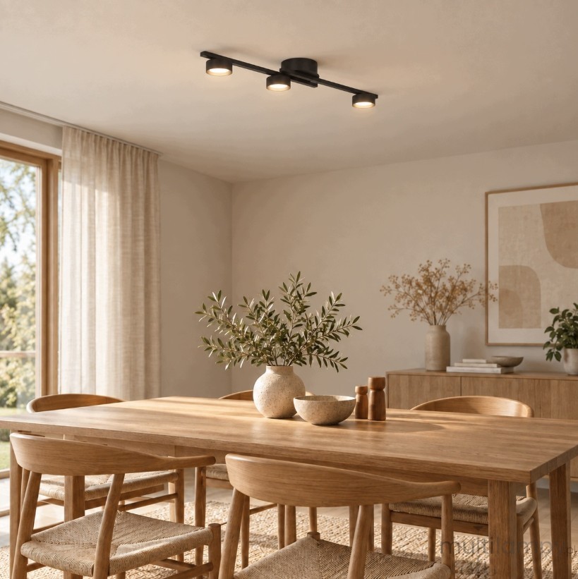 Asteria lampa sufitowa 3xGX53 czarna