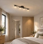 Asteria lampa sufitowa 4xGX53 czarna