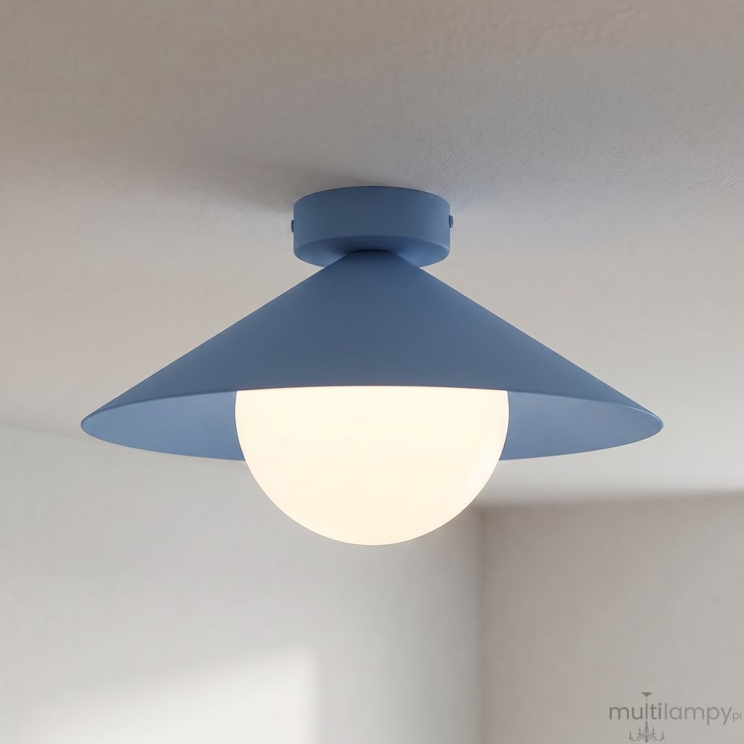 Mono D30 lampa sufitowa 1xE14 niebieska 1878/1S