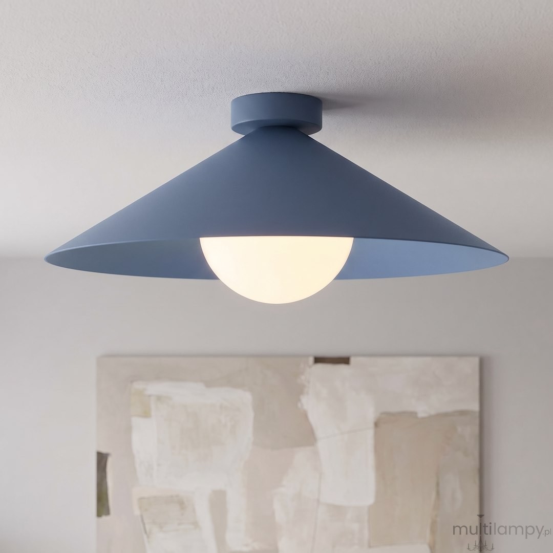 Mono D40 lampa sufitowa 1xE14 niebieska 1878/1M