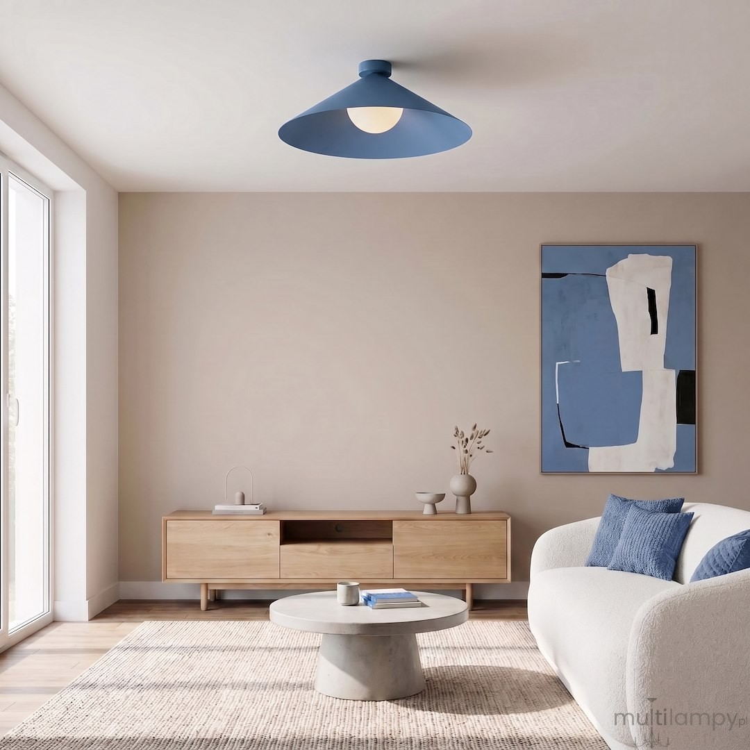 Mono D50 lampa sufitowa 1xE14 niebieska 1878/1L