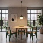 Mono D30 lampa wisząca 1xE14 zielona oliwka 1881/1S