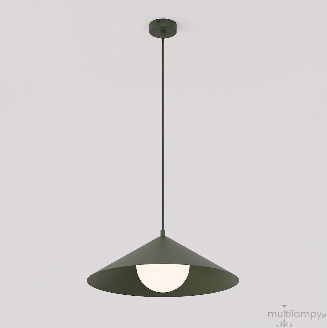 Mono D40 lampa wisząca 1xE14 zielona oliwka 1881/1M