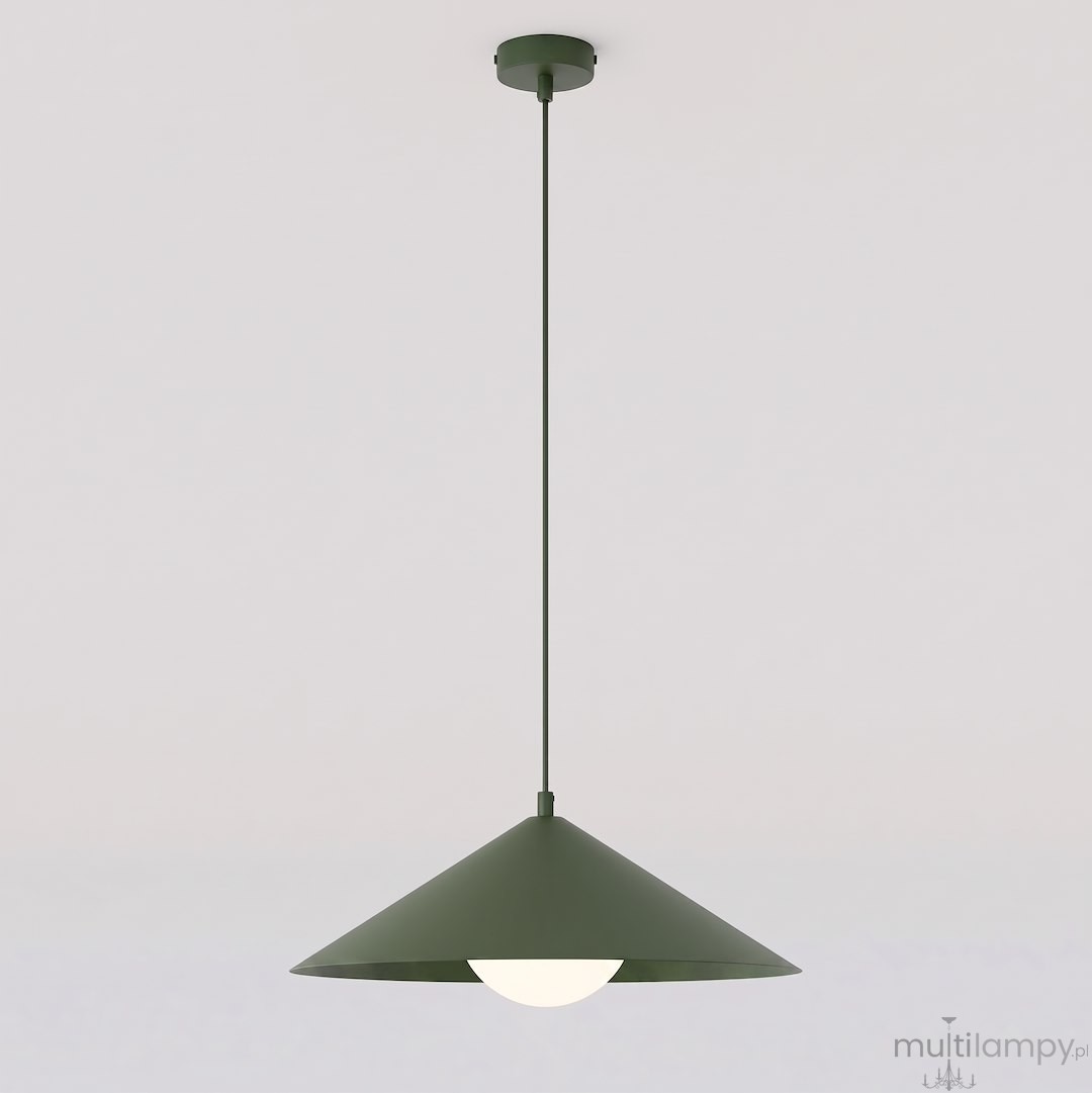 Mono D40 lampa wisząca 1xE14 zielona oliwka 1881/1M