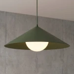 Mono D40 lampa wisząca 1xE14 zielona oliwka 1881/1M