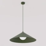 Mono D50 lampa wisząca 1xE14 zielona oliwka 1881/1L