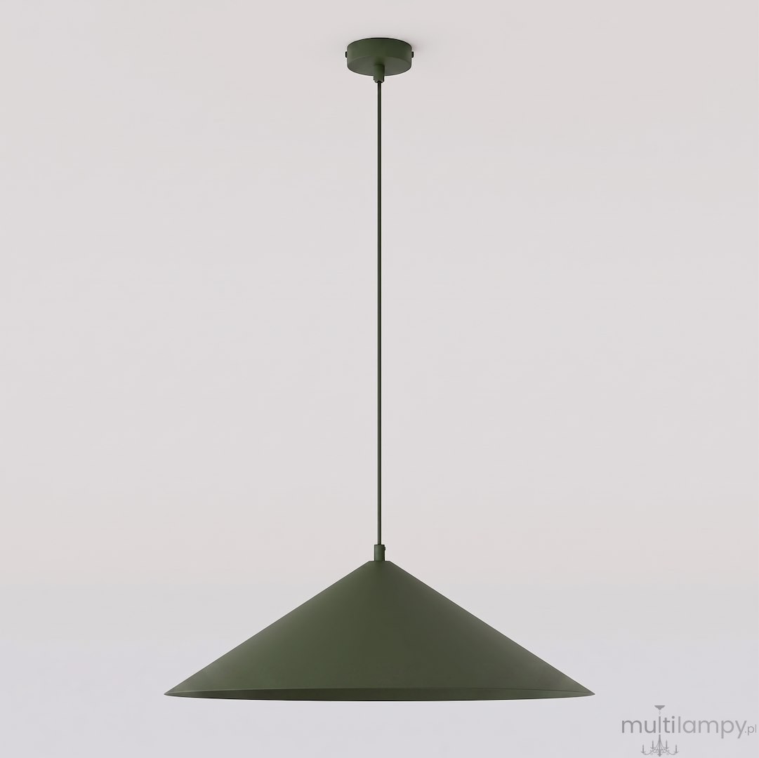 Mono D50 lampa wisząca 1xE14 zielona oliwka 1881/1L