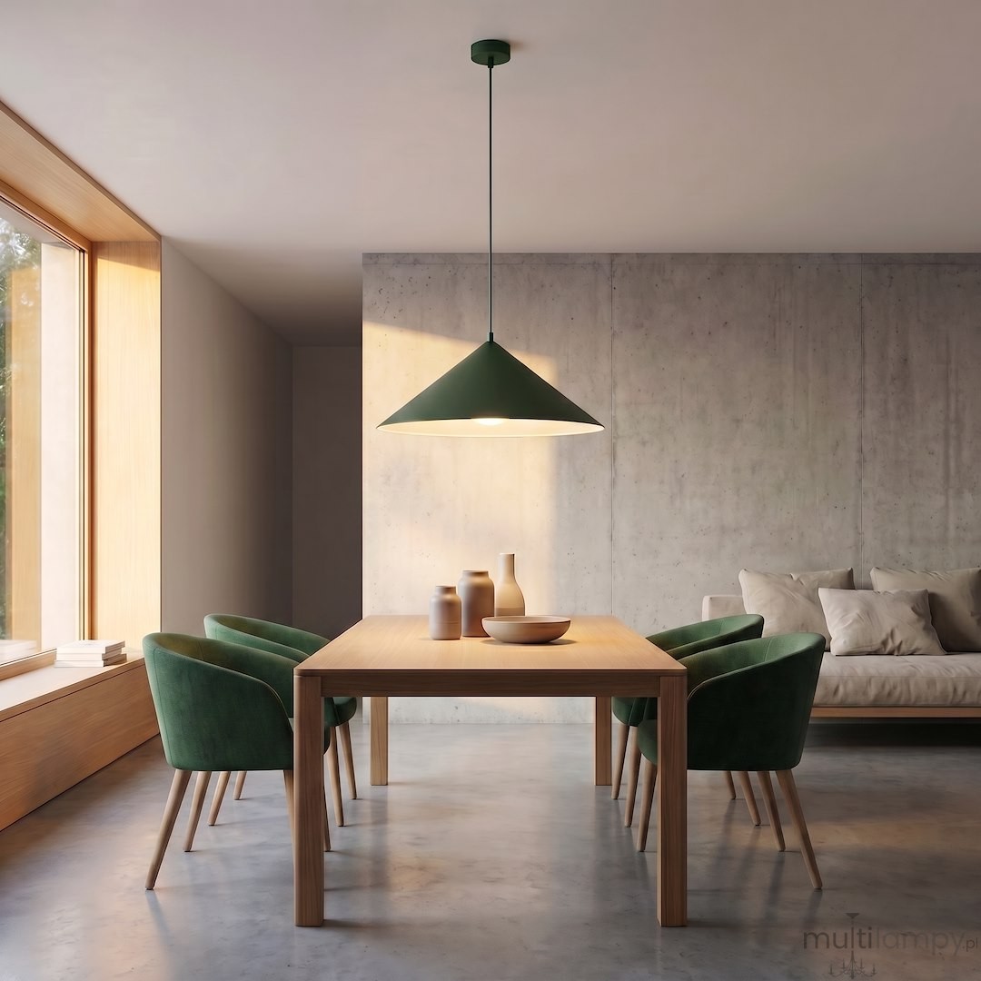 Mono D50 lampa wisząca 1xE14 zielona oliwka 1881/1L
