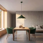 Mono D50 lampa wisząca 1xE14 zielona oliwka 1881/1L