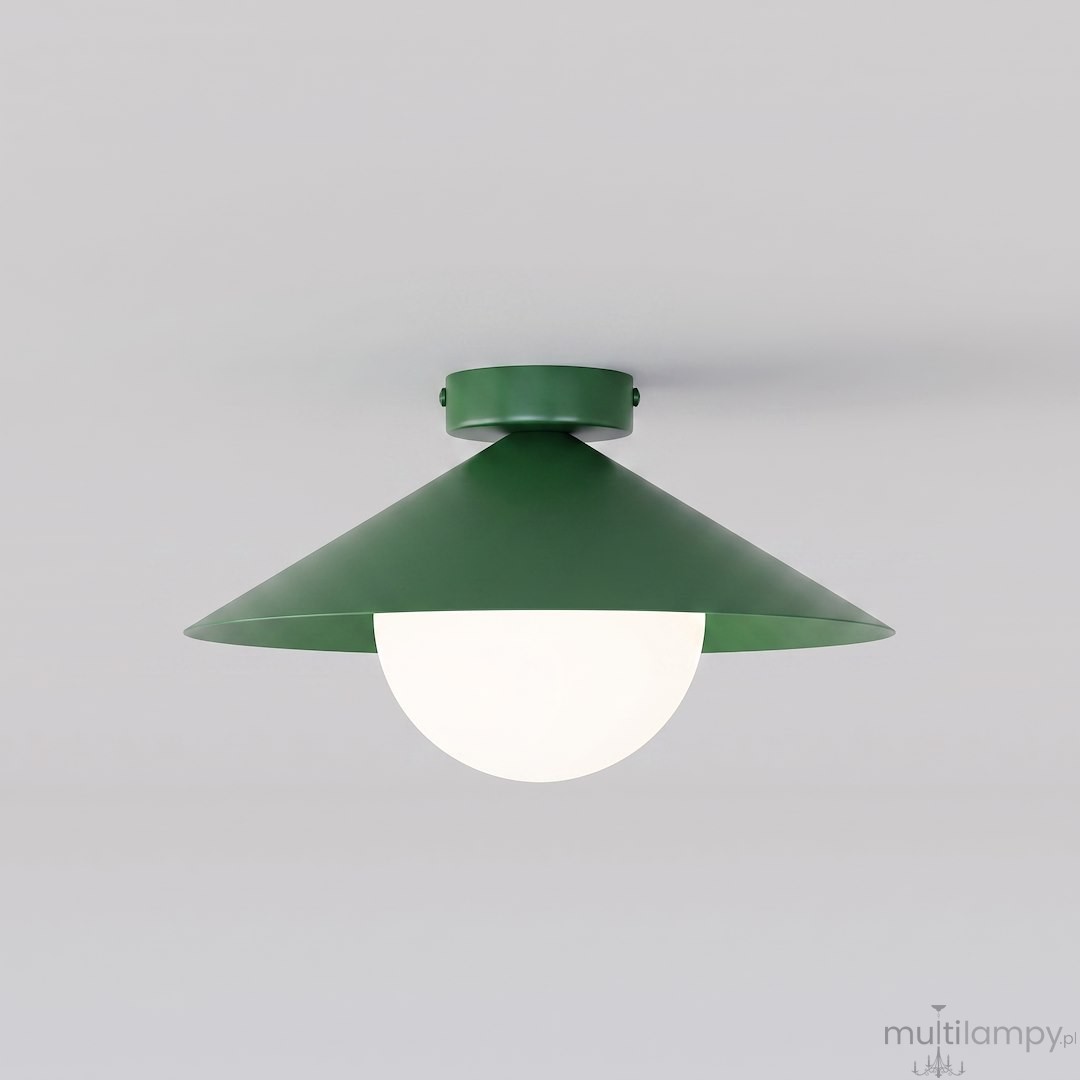 Mono D30 lampa sufitowa 1xE14 zielona oliwka 1880/1S