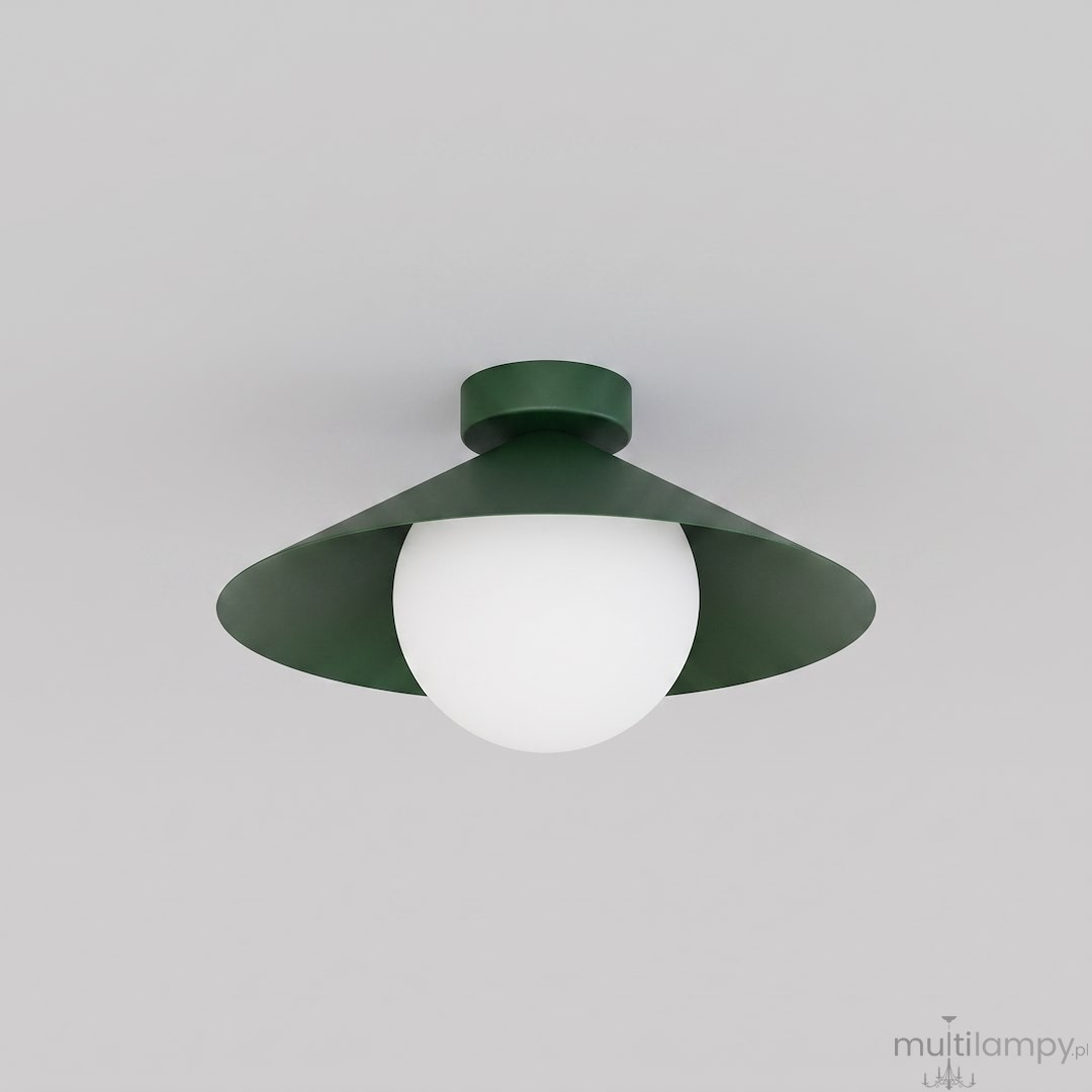 Mono D30 lampa sufitowa 1xE14 zielona oliwka 1880/1S