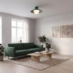Mono D30 lampa sufitowa 1xE14 zielona oliwka 1880/1S