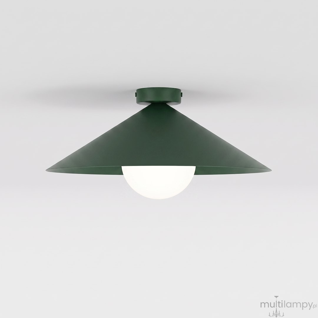 Mono D40 lampa sufitowa 1xE14 zielona oliwka 1880/1M