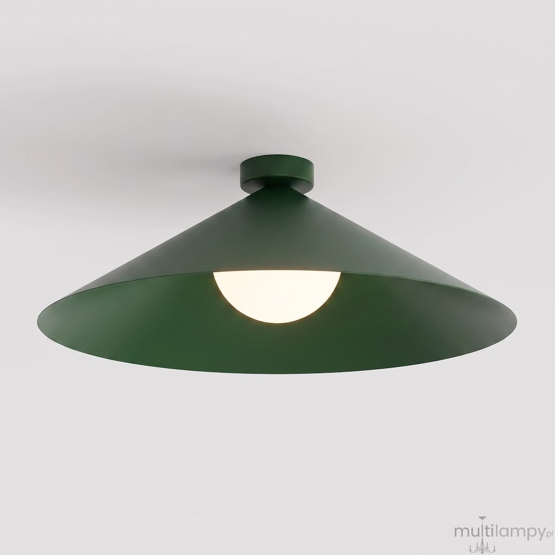 Mono D50 lampa sufitowa 1xE14 zielona oliwka 1880/1L