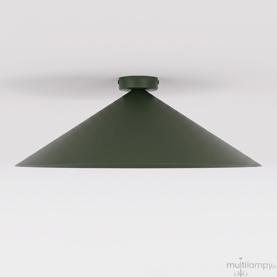 Mono D50 lampa sufitowa 1xE14 zielona oliwka 1880/1L
