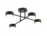 Komi lampa sufitowa 4xGX53 czarna