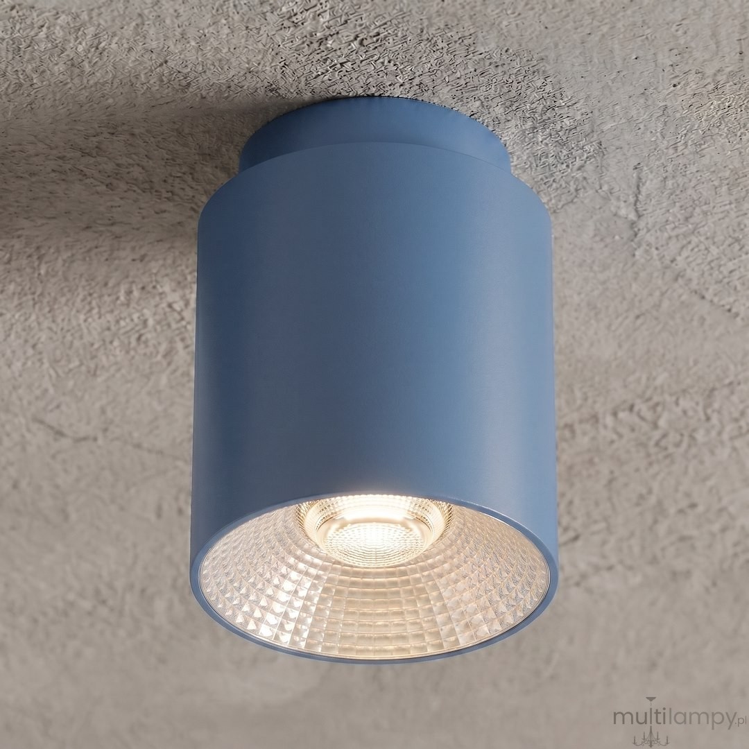 Nano lampa sufitowa 1xGU10 AR111 niebieska 1884/1