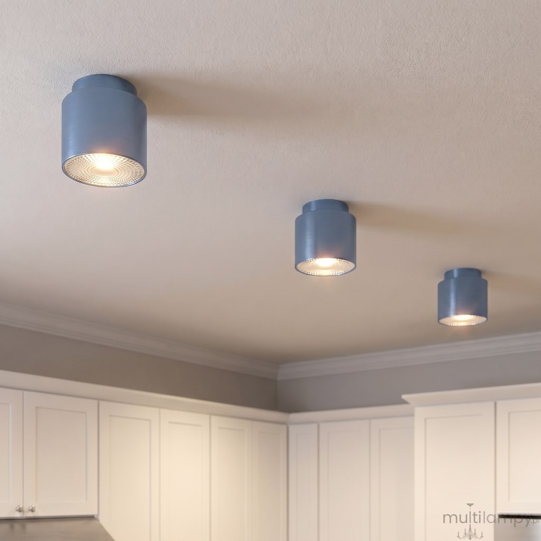 Nano lampa sufitowa 1xGU10 AR111 niebieska 1884/1