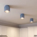 Nano lampa sufitowa 1xGU10 AR111 niebieska 1884/1