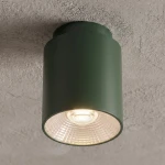 Nano lampa sufitowa 1xGU10 AR111 zielona oliwka 1885/1