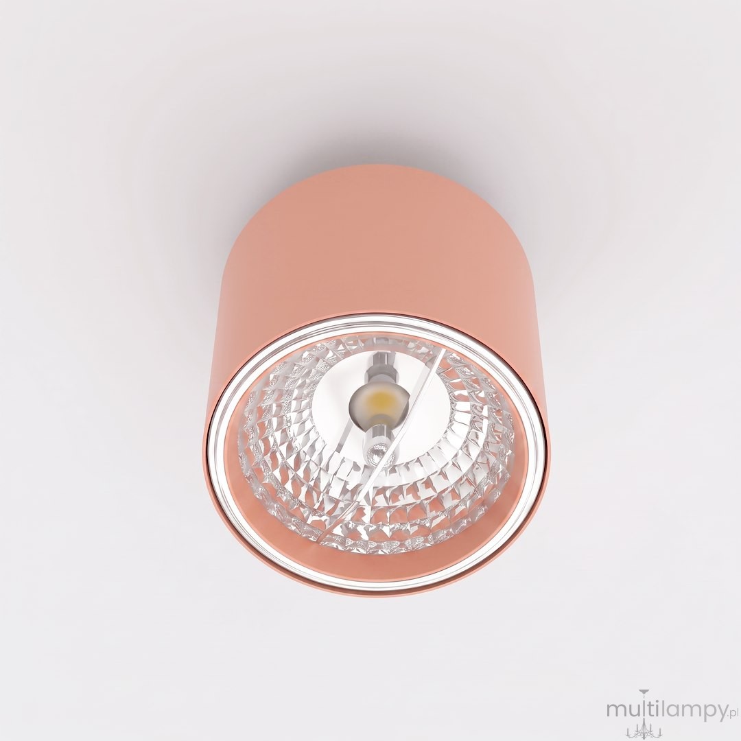 Nano lampa sufitowa 1xGU10 AR111 koral 1886/1