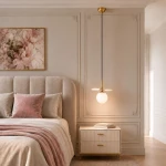 Chic-1 lampa wisząca G9 złota biała ST-DL-2969P1