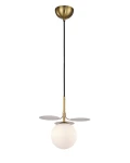 Chic-1 lampa wisząca G9 złota biała ST-DL-2969P1