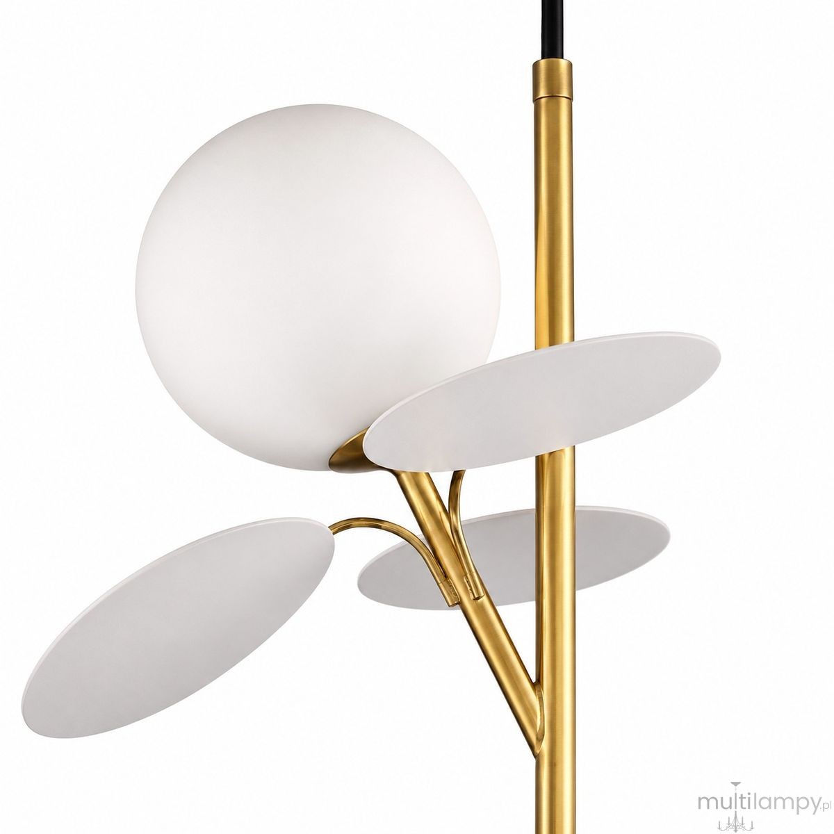 Chic-2 lampa wisząca 2xG9 złota biała ST-DL-2969P2